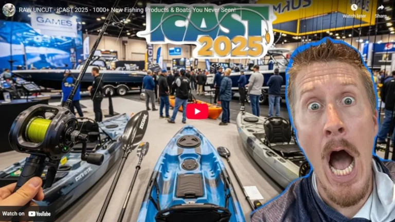iCAST 2025 Highlights: New Fishing Kayaks, Motors, Lures & Tech