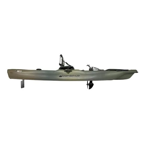Bonafide P127 Pedal Kayak Review: Specs, Pros, Cons 6 Bonafide P127 Pedal Fishing Kayak KayakDIY Review 4