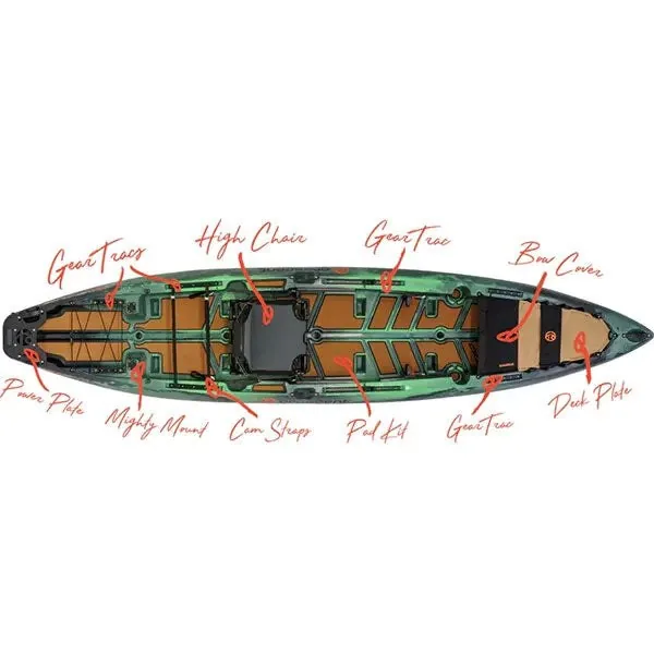 Crescent CK2 Venture Fishing Kayak 4 Crescent CK2 Venture Fishing Kayak KayakDIY Review 4