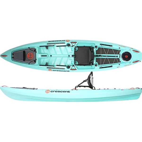Crescent LiteTackle II Fishing Kayak 2 Crescent LiteTackle II Fishing Kayak KayakDIY Review 2