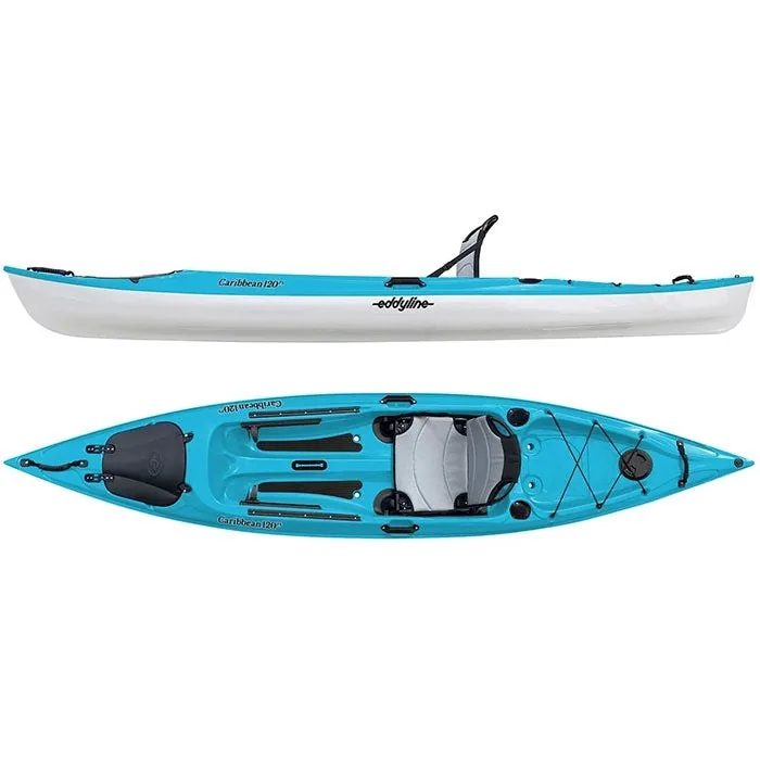 Eddyline Caribbean 120 Recreational Kayak 2 Eddyline Caribbean 120 Recreational Kayak KayakDIY Review 2