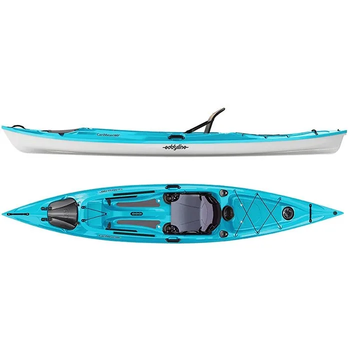 Eddyline Caribbean 140FS Recreational Kayak 2 Eddyline Caribbean 140FS Recreational Kayak KayakDIY Review 2