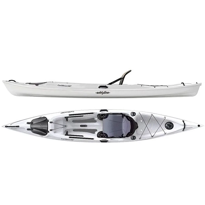 Eddyline Caribbean 140FS Recreational Kayak 1 Eddyline Caribbean 140FS Recreational Kayak KayakDIY Review
