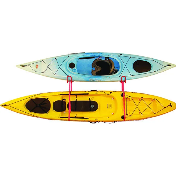 Malone JDock Hybrid 2-Kayak/Paddle Wall Mount Storage Rack 4 Malone JDock Hybrid 2-Kayak/Paddle Wall Mount Storage Rack