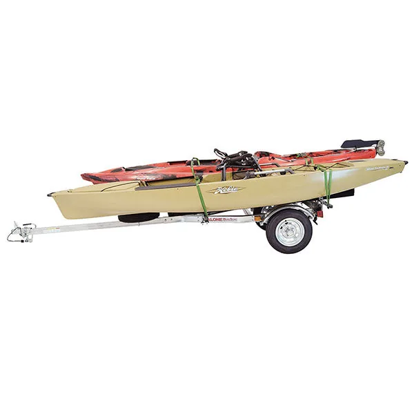 Malone MicroSport LowBed 2 Kayak Spare Tire Trailer Package 4 Malone MicroSport LowBed 2 Kayak Spare Tire Trailer Package