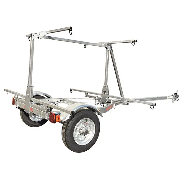 Malone MicroSport LowBed Trailer w/ 2nd Tier 2 Malone MicroSport LowBed Trailer w/ 2nd Tier