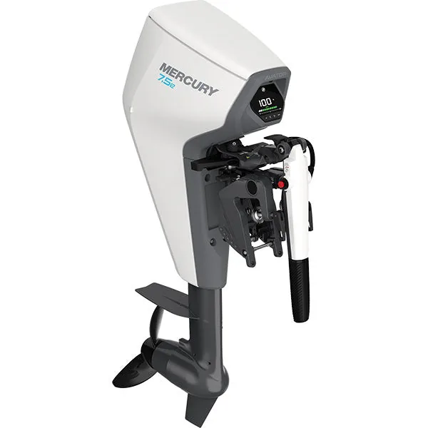 Mercury Avator 7.5e Electric Outboard Motor 1 Mercury Avator 7.5e Electric Outboard Motor