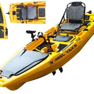 ReelYaks Rocket 9.8ft Modular Pedal Fishing Kayak KayakDIY Review