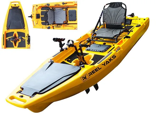 ReelYaks Rocket 9.8ft Modular Pedal Fishing Kayak 1 ReelYaks Rocket 9.8ft Modular Pedal Fishing Kayak KayakDIY Review
