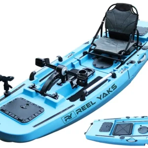 ReelYaks Rogue 9.8ft Modular Pedal Fishing Kayak KayakDIY Review