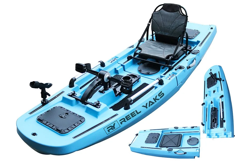 ReelYaks Rogue 9.8ft Modular Pedal Fishing Kayak 1 ReelYaks Rogue 9.8ft Modular Pedal Fishing Kayak KayakDIY Review