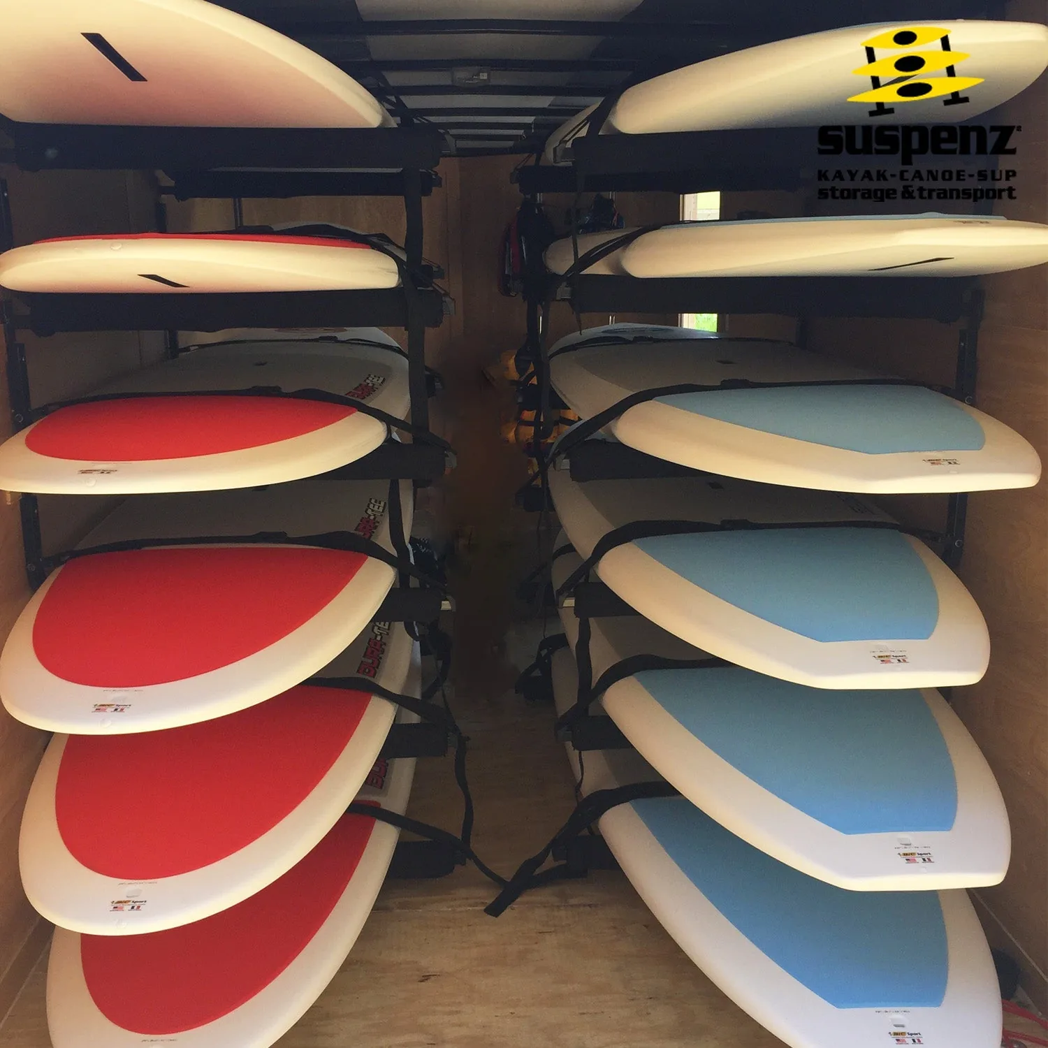 Suspenz Canoe Rack - 36" 2 Suspenz Canoe Rack - 36"