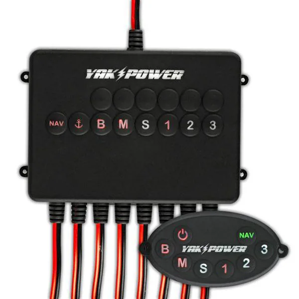 Yak Power 8 Circuit Bluetooth Enabled Switching System 1 Yak Power 8 Circuit Bluetooth Enabled Switching System