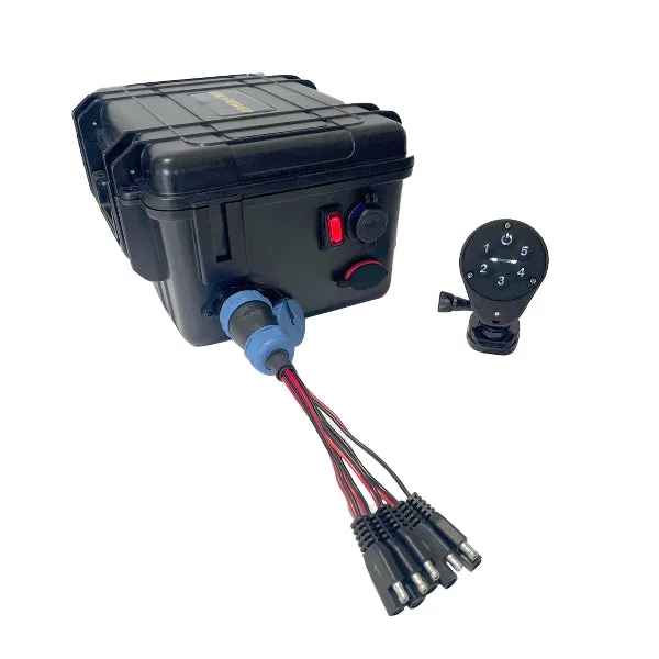 Yak Power Portable Power Station with 5 Circuit Wireless Digital Switching System 2 Yak Power Portable Power Station with 5 Circuit Wireless Digital Switching System
