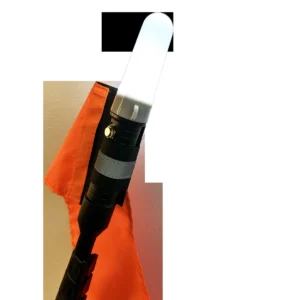 YakGadget BeaconFlex - Telescopic Visibility Safety Light/Flag System