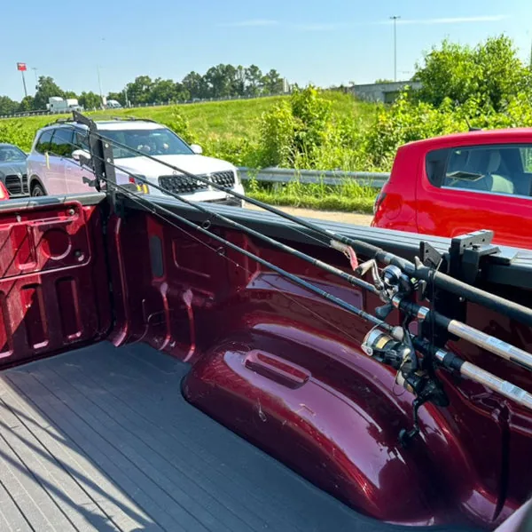 YakGadget Flexrod Truck Rod Transport System - Clamp Version 3 YakGadget Flexrod Truck Rod Transport System - Clamp Version