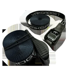YakGadget LockDown Cam Tie Down Strap 15' (2 Pack)