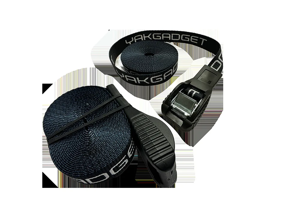 YakGadget LockDown Cam Tie Down Strap 15' (2 Pack) 1 YakGadget LockDown Cam Tie Down Strap 15' (2 Pack)