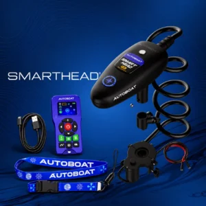 AutoBoat Smart Head GPS Pro anchor system kit with Smart Remote