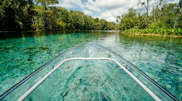 silver springs turquoise water
