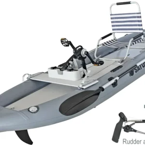 12 Inflatable Pedal Kayak PK365 KayakDIY Review