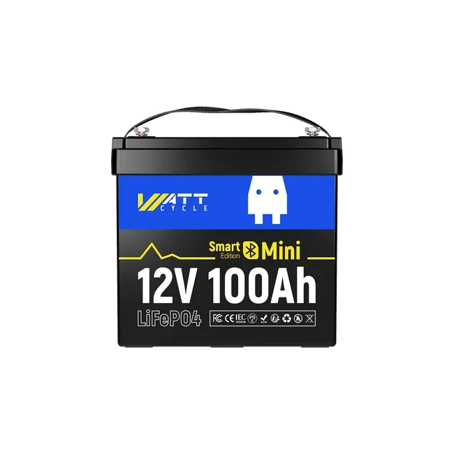 Best Kayak Battery for Fish Finders 2026: What Size You Need 3 WattCycle 12V 100Ah Mini Bluetooth LiFePO4 battery