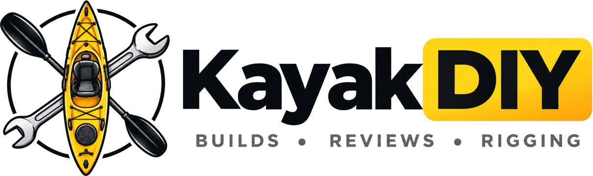 KayakDIY logo - kayak builds, reviews and rigging