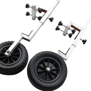 No-Drill Wheels for Inflatable Boats