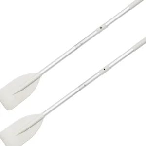 Pair of aluminum oars